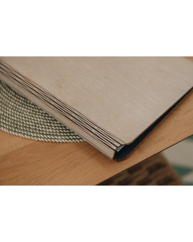 FLEX - A4 Letter Welcome supports This charming innovative letter is made of birch wood and its binding is done with rings fe...