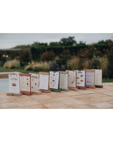 ORGANIC - Base trasparente vite A5