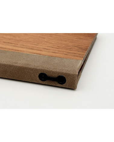 ELAN - A4 and A5 Letter Wooden menu boards Elegant and understated wooden letter bound with screws or elastic band with slots...
