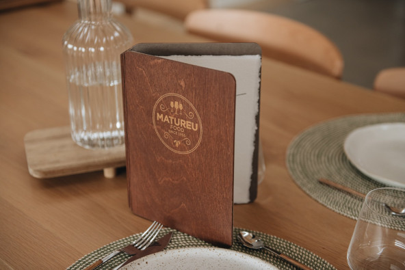 FLEX - A4 Letter Welcome supports This charming innovative letter is made of birch wood and its binding is done with rings fe...