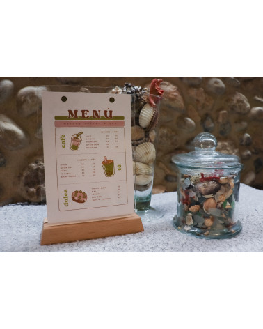 ORGANIC - Base trasparente vite A5