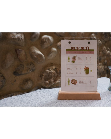 ORGANIC - Base trasparente vite A5