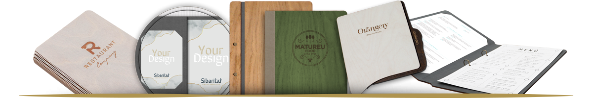 Cartes de menú de fusta personalitzades | Disseny i qualitat per a Horeca